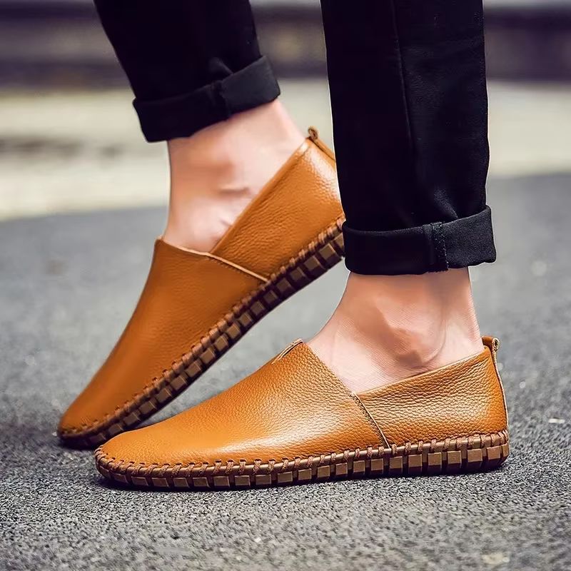 Vincenzo Genuine Leather Loafers