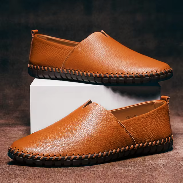 Vincenzo Genuine Leather Loafers