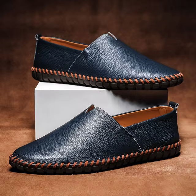 Vincenzo Genuine Leather Loafers