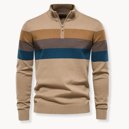 BURK QUARTER ZIP SWEATER