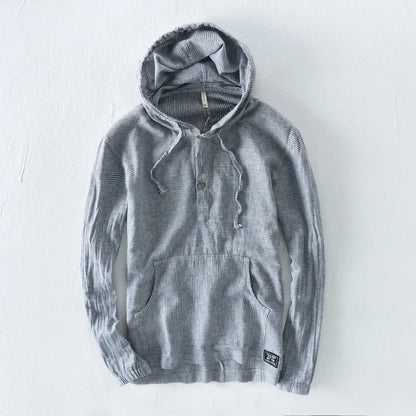 CASA LINEN HOODIE