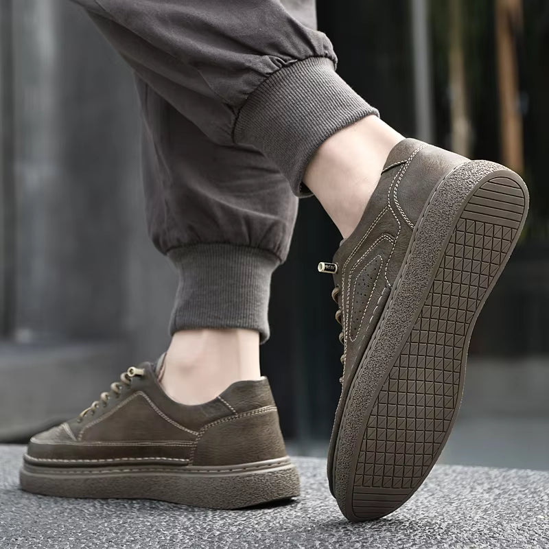 Hendrix Genuine Leather Sneakers