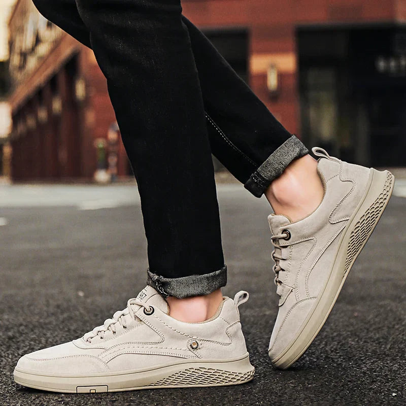 Valentio Genuine Suede Leather Sneaker