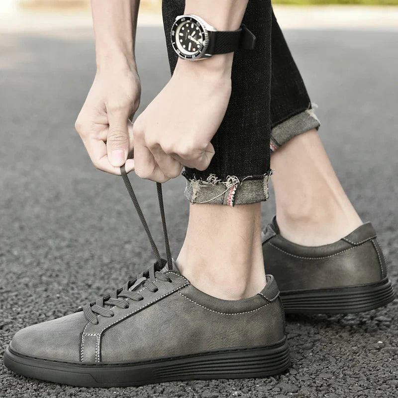 D'Amico Genuine Leather Sneaker