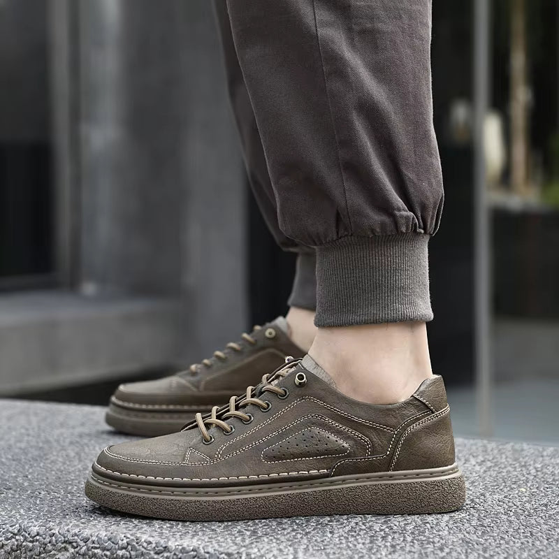 Hendrix Genuine Leather Sneakers
